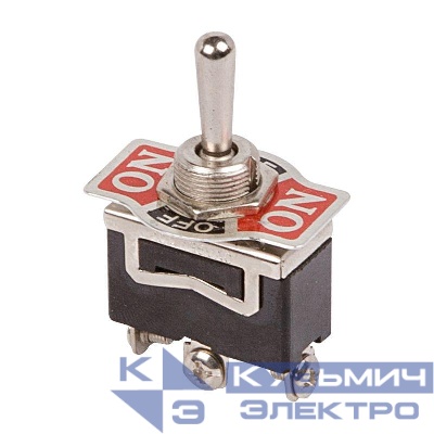 Тумблер 250В 10А (3c) ON-OFF-(ON) 1п (KN-113) Rexant 36-4151