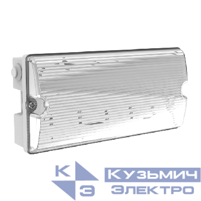 Светильник Compact Advanced 2Вт IP65 3ч 12-24В AC/DC аварийно-эвакуационный VARTON V1-EM-00432-01V24-6500265
