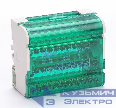 Кросс-модуль ШН-103 на DIN-рейку 4х11 групп 125А DEKraft 32018DEK