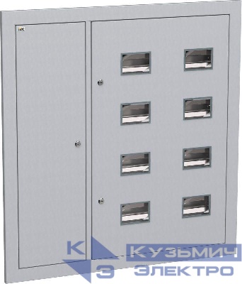 Щит этажный ЩЭ-8-Э 36 слаботочка слева IP31 LIGHT IEK IND-MKM43-08-31-E-L