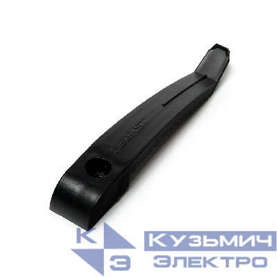 Держатель кабеля односторонний для прямого монтажа на 8 мест черный (20 шт/уп) Fedast