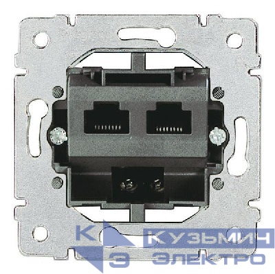 Розетка компьютерная 2-м Galea Life RJ45 кат.3 PRO21 механизм Leg 775936