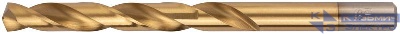 Сверло HSS по металлу титановое покрытие в блист. 10.0мм FIT 34400