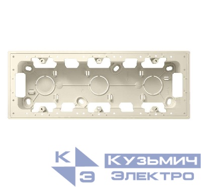 Коробка 3-м ОП Simon24 сл. кость Simon 2400753-031