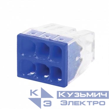 Клемма строительно-монтажная СМК 772-206 (уп.25шт) IN HOME 4690612027296