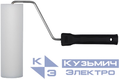 Валик поролоновый высокой плотности профи 180мм бел. FIT 02805