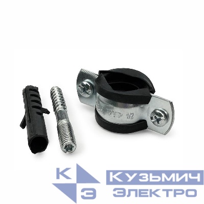Хомут в комплекте (М8) метал. 1/2дюйм (20-25) RTP 29189