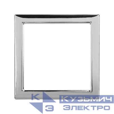 Вставка декоративная 1-м 2мод. Avanti для метал. рамок хром DKC 4404852D