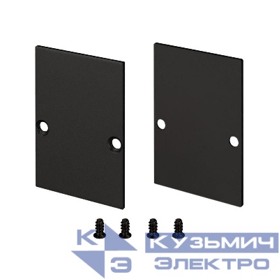 Заглушка SL-COMFORT32-FANTOM BLACK глухая металл Arlight 039918