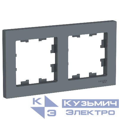 Рамка 2-м AtlasDesign универс. грифель SE ATN000702