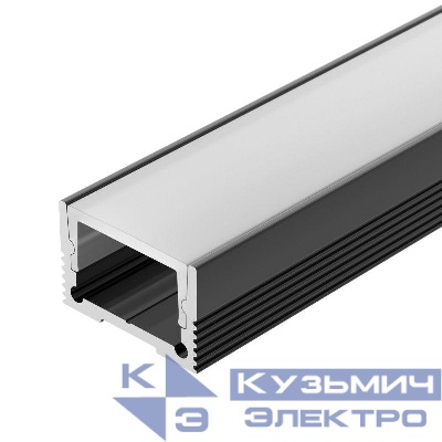 Профиль SL-SLIM20-H13-2000 BLACK L2000 алюм. Arlight 037112