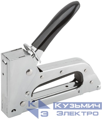 Степлер для узких скоб "тип 53"/"тип 53F" 6-10мм рессорныймеханизм металлический корпус FIT 32146