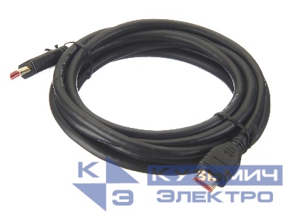 Шнур аудио-видео HDMI-HDMI 2.1 цвет: золото (3,0м), NETKO Optima