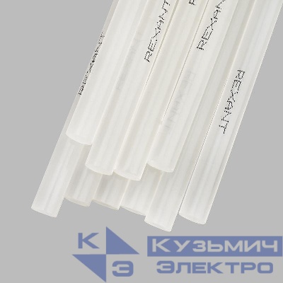 Стержень клеевой d11.3мм L270мм прозр. (уп.10шт) Rexant 09-1270