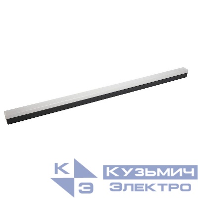 Светильник светодиодный AL4020 MattLine 36Вт 6500К 3200лм 1180х70х55мм рассеив. матов. корпус алюм. черн. FERON 41339