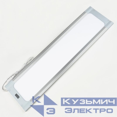 Светильник светодиодный ULI-F42-7.5Вт/RGB/RC/DIM SENSOR IP20 SILVER ультратонкая с бесконтактным выкл. диммер. пульт ДУ панель Uniel UL-00003038