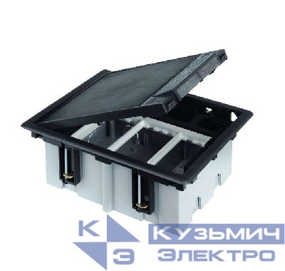 Лючок 3 S-мод. Simon Connect глуб. 90-120мм посадка 170х210мм сер. SF310-1