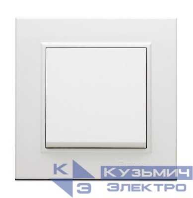 Выключатель 1-кл. СП Karea 10А IP20 бел. Makel 56001001