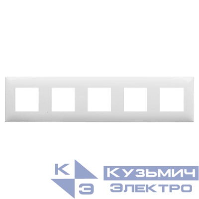 Рамка 5-м 10мод. Avanti "Белое облако" DKC 4400900