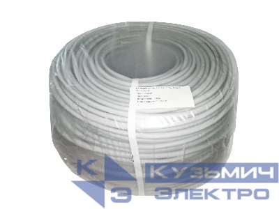 Кабель UTP10 cat.5e, 305м, 0,5мм, ZH нг(A)-HF, не содержащий галогенов, серый