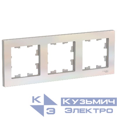 Рамка 3-м AtlasDesign универс. жемчуж. SE ATN000403