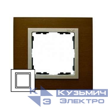 Рамка 1-м Simon82 дуб Simon 82917-66
