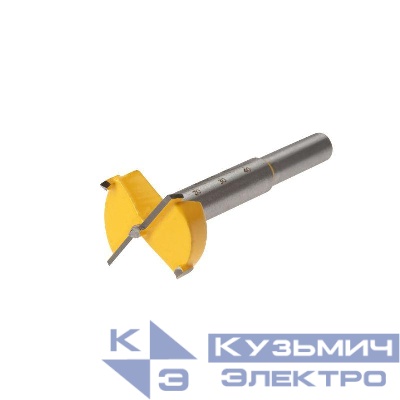 Сверло Форстнера по дереву 30мм цилиндрический хвостовик Kranz KR-91-0790