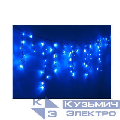 Гирлянда "Бахрома" OIC100LSE-B-T-I4 100LED 2м син. SHlights 4610003324940