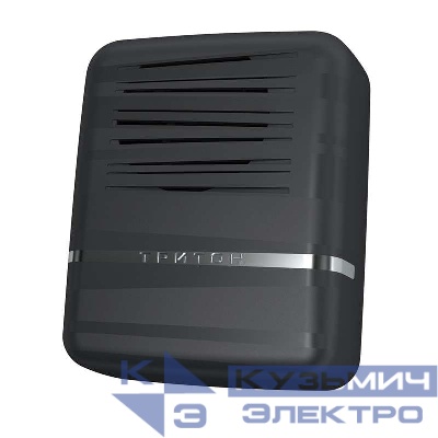 Звонок проводной Элегия трель 220В 80-90дБА черн./серебр. МОНОМАХ ЭС-03