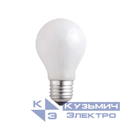 Лампа накаливания A55 240V 75W E27 frosted (БМТ 230-75-5) JazzWay 3320492