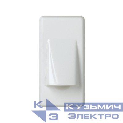 Вывод кабельный с зажимом для кабеля узкий Simon27 бел. 27801-34