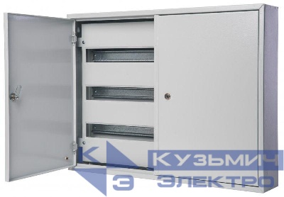 Корпус навесной ЩРН-90 520х685х120 90мод. IP31 двудверный метал. DEKraft 30209DEK