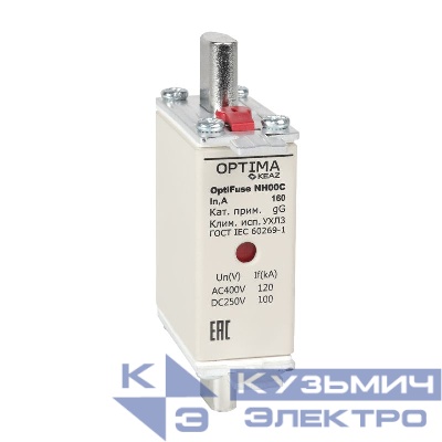 Вставка плавкая OptiFuse NH00C-20-gG-УХЛ3 КЭАЗ 374912