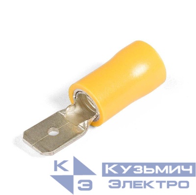 Разъем виброуст. плоский ВРПИ-П 6.0-(6.3) КВТ 59133