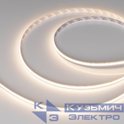 Лента светодиодная COB-X544-8mm 24V Warm 3500К 11Вт/м IP20 FreeCut свободная резка (уп.5м) Arlight 043415