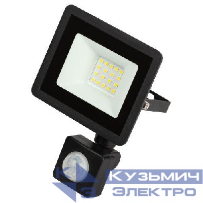 Прожектор светодиодный уличный LPR-042-2-65K-020 20Вт 6500К 1600лм IP44 регулируемый ИК датчик Эра Б0064300