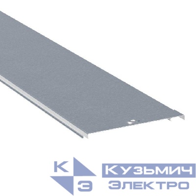 Крышка для лотка осн.50 L2000 сталь 0.6мм оцинк. EKF k5010x2