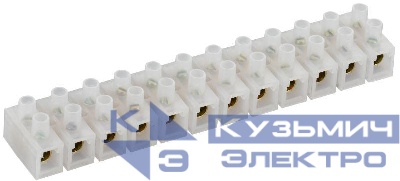 Колодка клеммная ЗВИ-80 10-25кв.мм 12пар GENERICA UZV10-080-025-K01-10-G