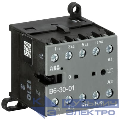 Миниконтактор  B6-30-01 9A (400В AC3) катушка  42В АС GJL1211001R0012