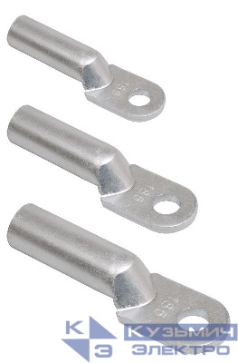 Наконечник алюминиевый DL-95мм опрес. IEK UNP10-095-14-12