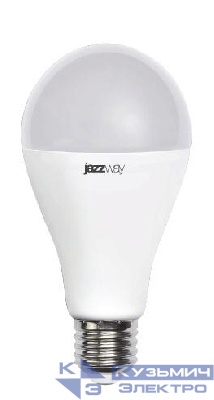 Лампа светодиодная PLED-SP 30Вт A65 4000К нейтр. бел. E27 230/50Гц JazzWay 5019690