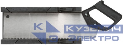 Стусло пластиковое черное с пилой 350мм FIT 41265