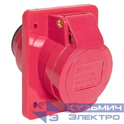 Розетка скрыт. уст. 16А 380В 3P+РЕ IP44 (414) EKF ps-414-16-380