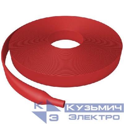 Трубка термоусадочная ТТУ нг-LS 30/15 красн. (уп.50м) Эра Б0067602