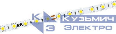 Лента светодиодная LSR-2835WW120-12-IP20-24В (уп.5м) IEK LSR6-1-120-20-1-05-1