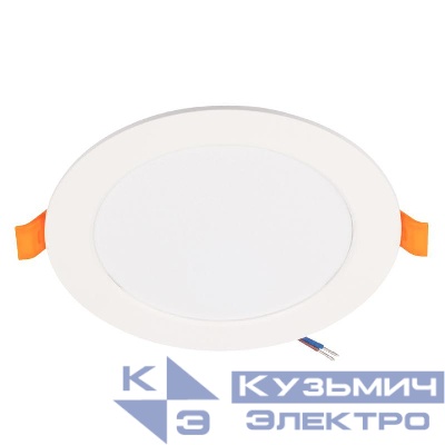 Светильник светодиодный PLED DL7 10Вт 6500К IP54 850лм WH встраив. бел. Pro JazzWay 5069046