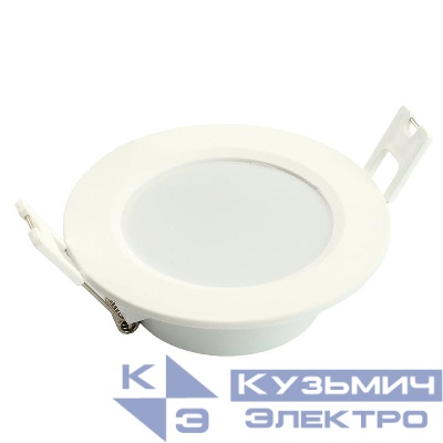 Светильник светодиодный AL528 8Вт 6400К 720лм встраив. с драйвером в комплекте бел. FERON 51184