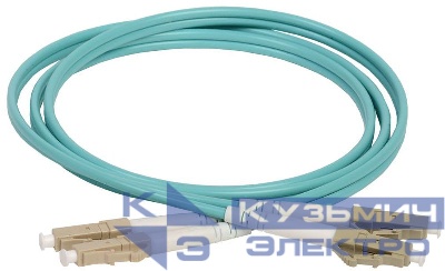 Патч-корд оптический коммутационный соединительный для многомодового кабеля (MM); 50/125 (OM3); LC/UPC-LC/UPC (Duplex) (дл.5м) ITK FPC5003-LCU-LCU-C2L-5M