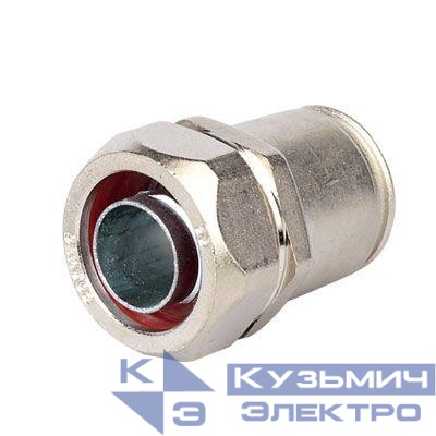 Муфта металлорукав DN 50-жесткая труба d50мм IP66/IP67 никелир. латунь DKC 6117-50