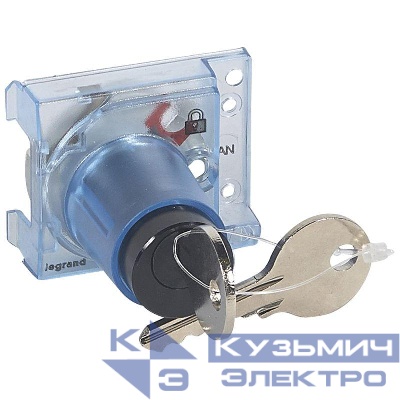 Замок цилиндровый Ronis DPX3 для электродвиг. привода установка сбоку Leg 421065